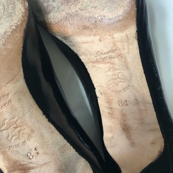 Butter Shoes Patent Leather Peep Toe Pumps 8.5 - Picture 2 of 9